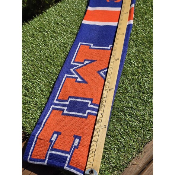 47 BrandNY Mets Scarf MLB Scarf Winter Adult OSFA NWT Breakaway Double Sided - Picture 11 of 12